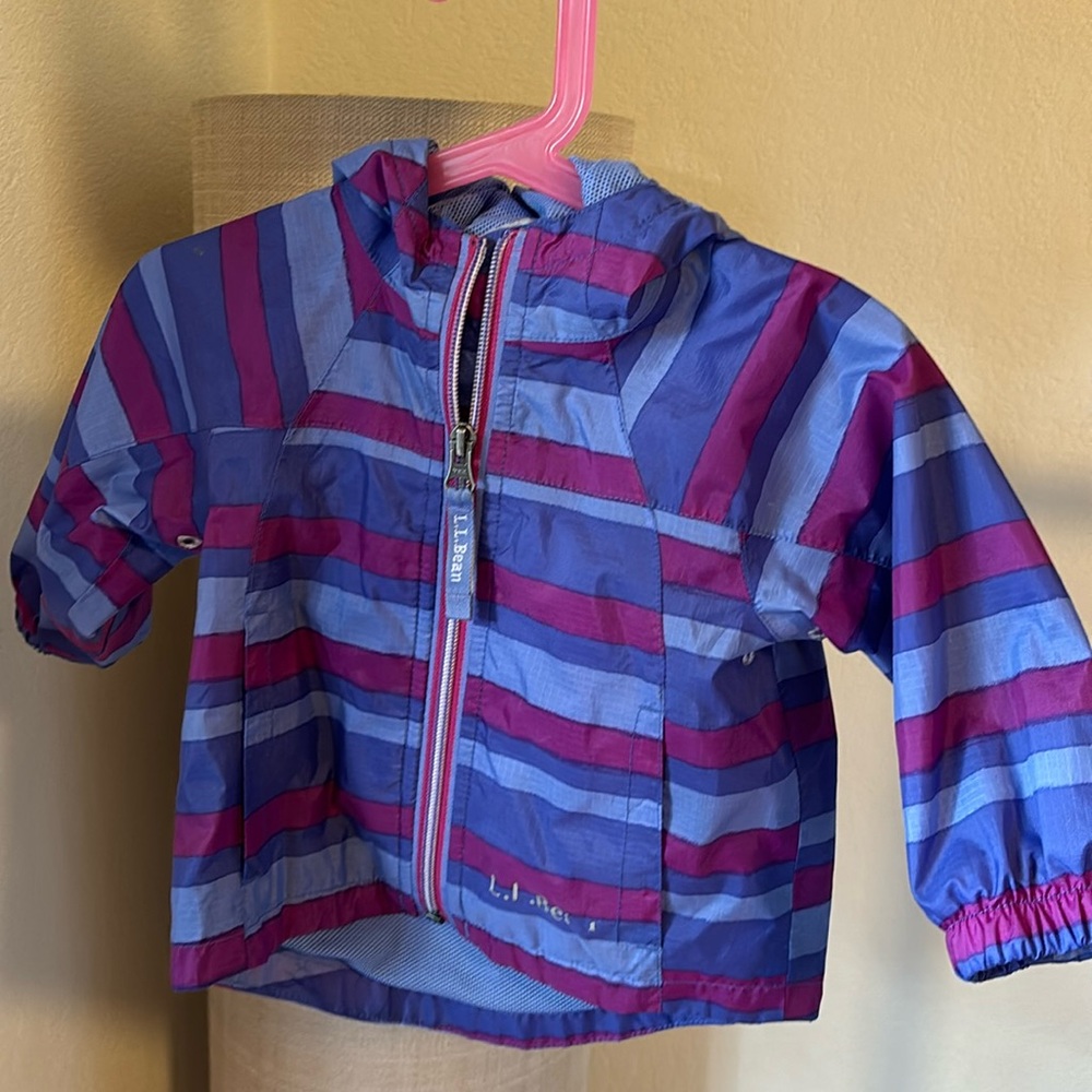 Kids 6-12 month LL Bean rain jacket